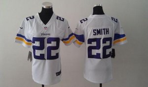 Jerseys Factory Cheap Nike Vikings #22 Harrison Smith White Wome