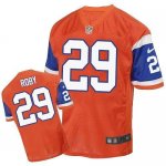 Jerseys Factory Cheap Nike Broncos #29 Bradley Roby Orange Throw