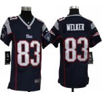 Jerseys Factory Cheap Nike Patriots #83 Wes Welker Navy Blue Tea