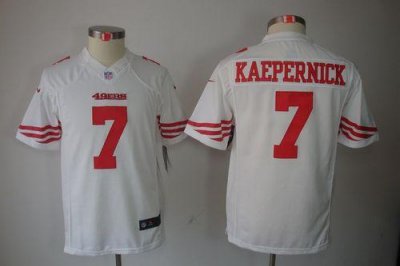 Jerseys Factory Cheap Nike 49ers #7 Colin Kaepernick White Youth