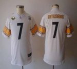 Jerseys Factory Cheap Nike Steelers #7 Ben Roethlisberger White