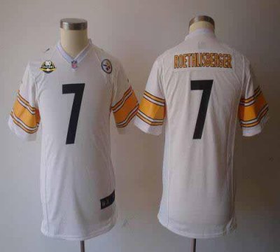Jerseys Factory Cheap Nike Steelers #7 Ben Roethlisberger White