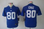 Jerseys Factory Cheap Nike Giants #80 Victor Cruz Royal Blue Tea