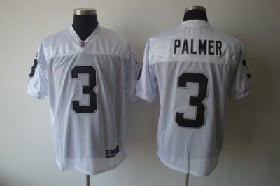 Jerseys Factory Cheap Raiders #3 Carson Palmer White Stitched NF