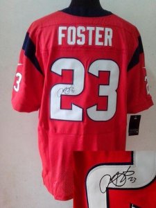 Jerseys Factory Cheap Nike Texans #23 Arian Foster Red Alternate