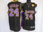 Jerseys Factory Cheap Lakers #24 Kobe Bryant Stitched Black Purp