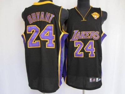 Jerseys Factory Cheap Lakers #24 Kobe Bryant Stitched Black Purp