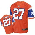 Jerseys Factory Cheap Nike Broncos #27 Steve Atwater Orange Thro