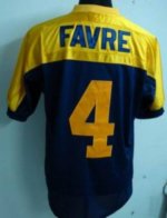 Jerseys Factory Cheap Mitchell & Ness Packers #4 Brett Favre Blu