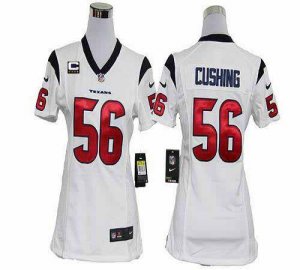 Jerseys Factory Cheap Nike Texans #56 Brian Cushing White With C