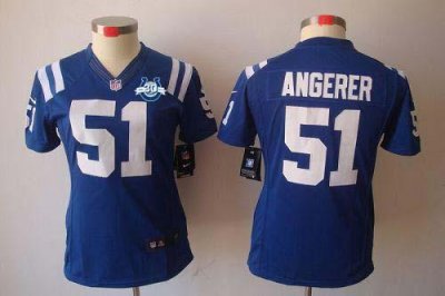 Jerseys Factory Cheap Nike Colts #51 Pat Angerer Royal Blue Team