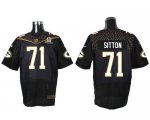 Jerseys Factory Cheap Nike Packers #71 Josh Sitton Black 2016 Pr