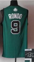 Jerseys Factory Cheap Revolution 30 Autographed Celtics #9 Rajon