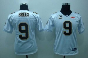 Jerseys Factory Cheap Saints #9 Drew Brees White With Super Bowl