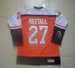 Jerseys Factory Cheap Flyers #27 Ron Hextall Orange CCM Throwbac