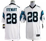 Jerseys Factory Cheap Nike Panthers #28 Jonathan Stewart White M