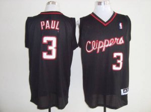 Jerseys Factory Cheap Clippers #3 Chris Paul Black Revolution 30