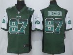 Jerseys Factory Cheap Nike Jets #87 Eric Decker Green Team Color