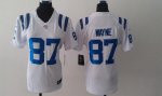 Jerseys Factory Cheap Nike Colts #87 Reggie Wayne White Women's