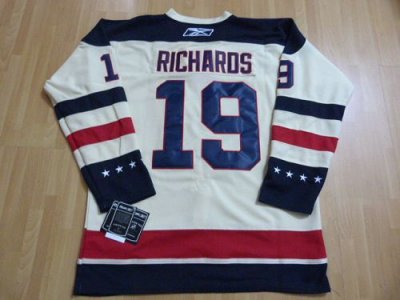 Jerseys Factory Cheap Rangers #19 Brad Richards White Embroidere