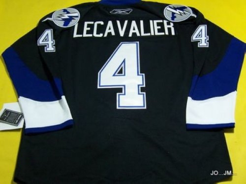 Jerseys Factory Cheap Lightning #4 Vincent Lecavalier Embroidere