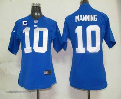 Jerseys Factory Cheap Nike Giants #10 Eli Manning Royal Blue Tea