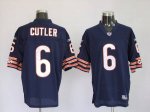 Jerseys Factory Cheap Bears #6 Jay Cutler Blue Stitched NFL Jers