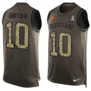 Jerseys Factory Cheap Nike Browns #10 Robert Griffin III Green M