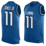 Jerseys Factory Cheap Nike Lions #11 Marvin Jones Jr Blue Team C