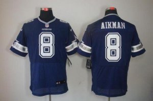 Jerseys Factory Cheap Nike Cowboys #8 Troy Aikman Navy Blue Team