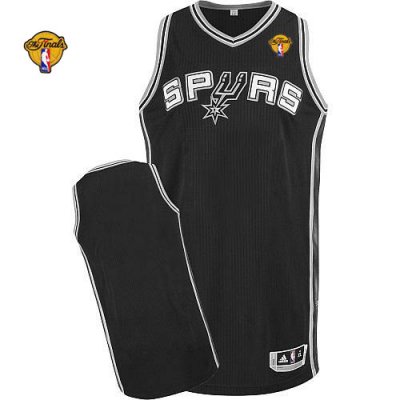 Jerseys Factory Cheap Revolution 30 Spurs Blank Black Finals Pat