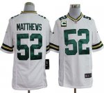 Jerseys Factory Cheap Nike Packers #52 Clay Matthews White With