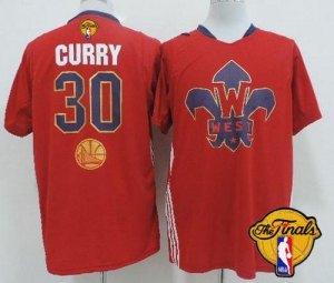 Jerseys Factory Cheap Warriors #30 Stephen Curry Red 2014 All St