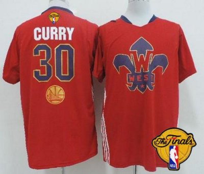 Jerseys Factory Cheap Warriors #30 Stephen Curry Red 2014 All St