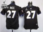 Jerseys Factory Cheap Nike Ravens #27 Ray Rice Black Alternate S
