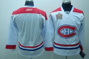 Jerseys Factory Cheap Canadiens Blank Embroidered White Heritage