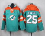 Jerseys Factory Cheap Nike Dolphins #25 Xavien Howard Aqua Green