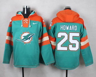 Jerseys Factory Cheap Nike Dolphins #25 Xavien Howard Aqua Green
