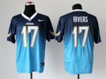 Jerseys Factory Cheap Nike Chargers #17 Philip Rivers Navy Blue/