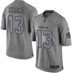 Jerseys Factory Cheap Nike Dolphins #13 Dan Marino Gray Men's St