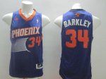 Jerseys Factory Cheap Revolution 30 Suns #34 Charles Barkley Pur
