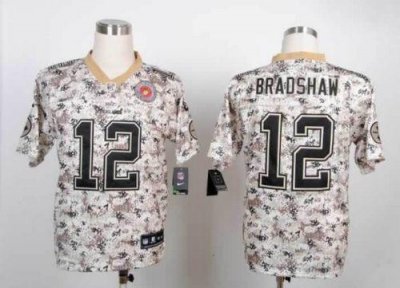 Jerseys Factory Cheap Nike Steelers #12 Terry Bradshaw Camo Men'