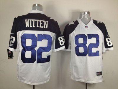 Jerseys Factory Cheap Nike Cowboys #82 Jason Witten White Thanks