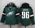 Jerseys Factory Cheap Nike Eagles #96 Bennie Logan Midnight Gree
