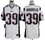 Jerseys Factory Cheap Nike Patriots #39 Danny Woodhead White Men