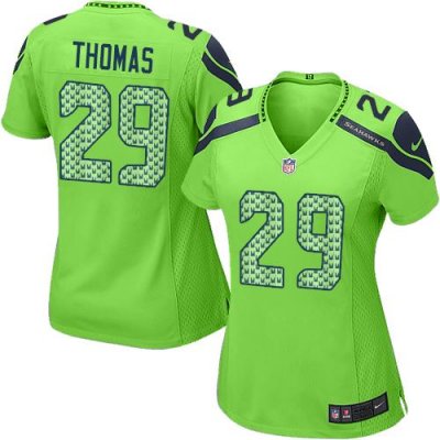 Jerseys Factory Cheap Nike Seahawks #29 Earl Thomas Green Altern