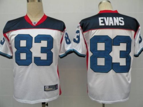 Jerseys Factory Cheap Bills #83 Lee Evans White Stitched NFL Jer