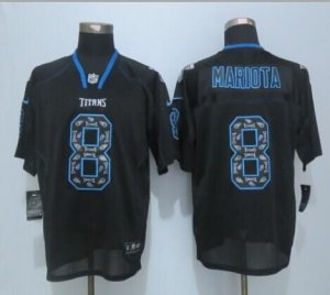 Jerseys Factory Cheap Nike Titans #8 Marcus Mariota New Lights O