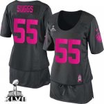 Jerseys Factory Cheap Nike Ravens #55 Terrell Suggs Dark Grey Su