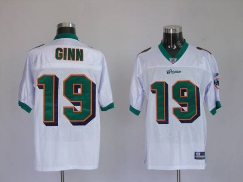 Jerseys Factory Cheap Dolphins Ted Ginn #19 White Stitched NFL J